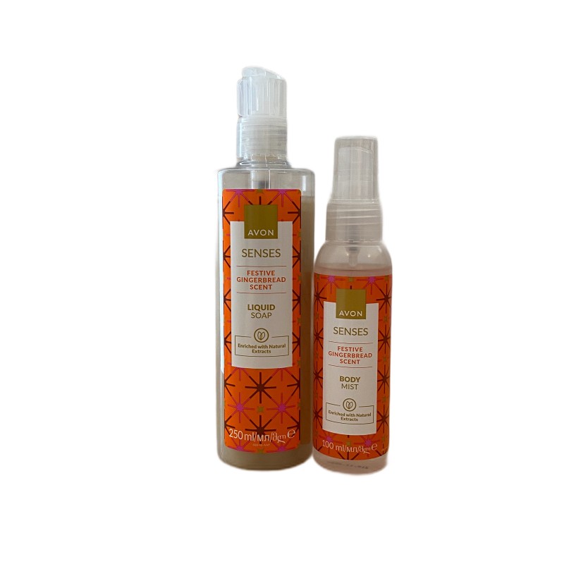 Set Senses Festive Gingerbread Scent