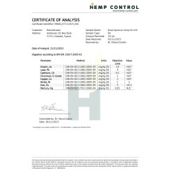 Vollspektrum-Cannabisöl - 50% CBD mit Piperin
