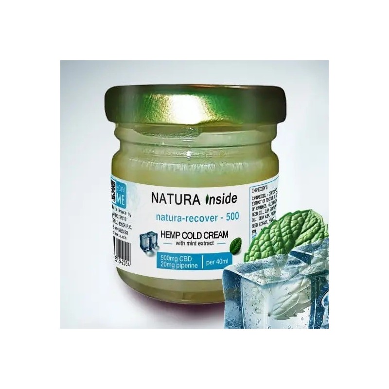 Hemp Cold Cream 40 ml | Kühlende Creme mit Hanf & Minze
